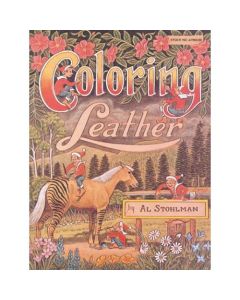 COLORING LEATHER engelsk text