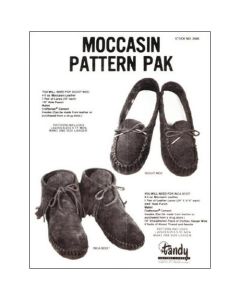 MOCCASIN PATTERN engelsk text