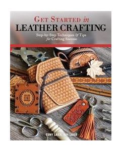 GET STARTED IN LEATHER CRAFTING engelsk text