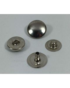 TRYCKKNAPP 12 mm nickel 100 pack