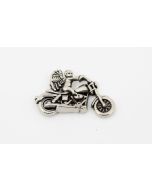 CONCHO motorcykel ängel nickel 40 x 25 mm