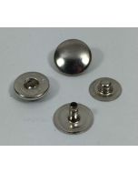 TRYCKKNAPP 12 mm nickel 100 pack